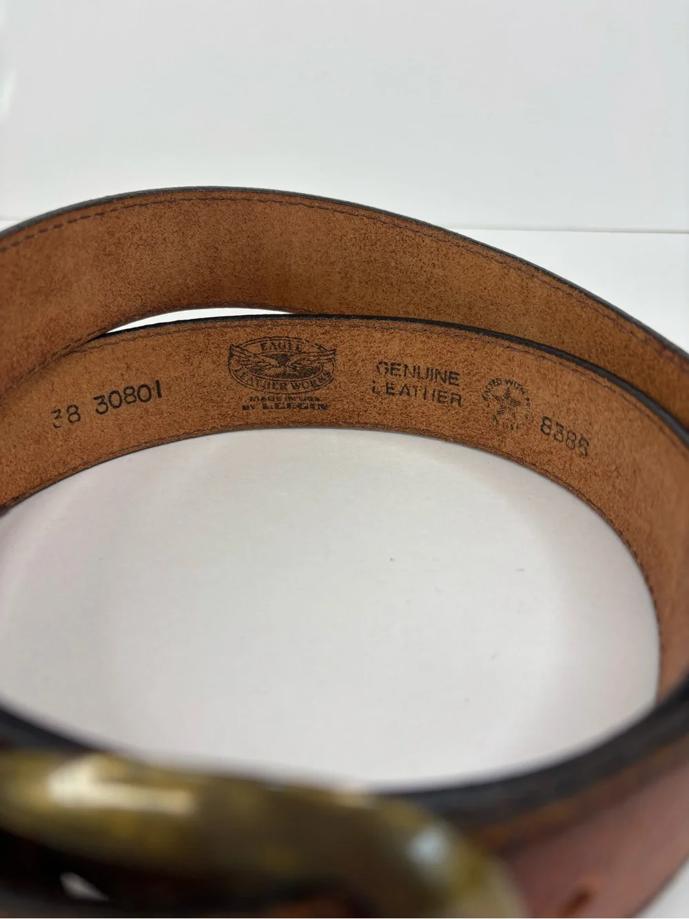 Eagle Leather Works rustic hand